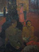 Paul Gauguin The Great Budha By Paul Gaugin oil on canvas